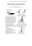 Tính toán chiều sâu và mô đun chống uốn của tường bản cọc có neo trong đất rời