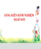 Sáng kiến kinh nghiệm Mầm non: Một số biện pháp phát triển thẩm mỹ cho trẻ 3 - 4 tuổi ở trường Mầm non Nobel thông qua hoạt động tạo hình