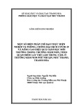 Sáng kiến kinh nghiệm Mầm non: Một số biện pháp chỉ đạo thực hiện nhiệm vụ phòng, chống dịch bệnh và nâng cao hiệu quả giáo dục bảo vệ môi trường, theo quan điểm lấy trẻ làm trung tâm, ở trường Mầm non Phú Nhuận, huyện Như Thanh