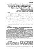 Nghiên cứu xử lý chất thải vỏ thanh long bằng ấu trùng Ruồi Lính Đen (Hermetia illucens) với các tỷ lệ phối trộn cơ chất khác nhau