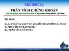 Bài giảng Chương 6: Phân tích chứng khoán - ThS. Đỗ Văn Quý