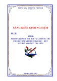 Sáng kiến kinh nghiệm THCS: Một số giải pháp thu hút và tạo hứng thú cho học sinh khi học phần đọc - hiểu văn bản môn Ngữ văn lớp 9