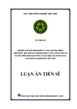 Luận án Tiến sĩ: Nghiên cứu đặc điểm bệnh lý của chó mắc bệnh viêm ruột tiêu chảy do virus parvo type 2 (CPV2) gây ra và đặc điểm sinh học phân tử của một số chủng CPV2 lưu hành tại miền Bắc Việt Nam