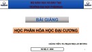 Bài giảng Hoá học đại cương: Chương 5 - Trường ĐH Phenikaa