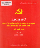 Ebook Lịch sử truyền thống đấu tranh cách mạng của Đảng bộ và nhân dân xã Mỹ Tú (1930-1975): Phần 2 (Tập 1)