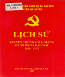 Ebook Lịch sử truyền thống cách mạng Đảng bộ xã Đại Tâm (1930-1975): Phần 2