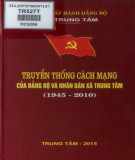 Ebook Truyền thống cách mạng của Đảng bộ và nhân dân xã Trung Tâm (1945-2010): Phần 2