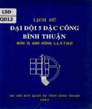 Ebook Lịch sử đại đội 5 đặc công Bình Thuận (Đơn vị anh hùng lực lượng vũ trang nhân dân)