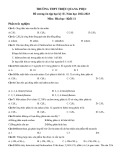 Đề cương ôn tập học kì 2 môn Hóa học lớp 11 năm 2022-2023 - Trường THPT Triệu Quang Phục