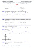 Đề cương ôn tập học kì 2 môn Toán lớp 11 năm 2022-2023 - Trường THCS&THPT Trưng Vương