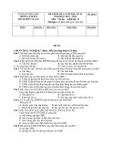 Đề thi học kì 2 môn Tin học lớp 12 năm 2021-2022 - Trường PTDTNT THCS&THPT An Lão