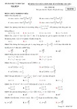 Đề thi học kì 2 môn Toán lớp 10 năm 2021-2022 có đáp án - Sở GD&ĐT Thái Bình