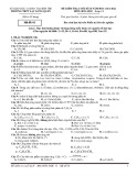 Đề thi học kì 2 môn Hoá học lớp 11 năm 2021-2022 có đáp án - Trường THPT Lạc Long Quân, Bến Tre