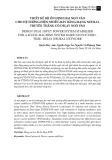 Thiết kế bộ ổn định hai ngõ vào cho hệ thống điện nhiều máy bằng mạng neural truyền thẳng có delay ngõ vào