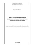 Luận án Tiến sĩ Kỹ thuật: Nghiên cứu điều khiển bộ biến đổi cộng hưởng ba pha LLC trong hệ thống nguồn cho thiết bị viễn thông