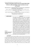 Synthesis of bimetallic organic framework material M/Fe-MOF (M: Ni, Cu, Mn) and testing to remove toxic dyes in water environment