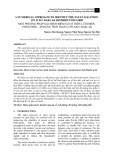 A numerical approach to identify the fault location on 22 kV Daklak distribution grid