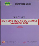 Ebook Bác Hồ - Một mẫu mực về sự giản dị và khiêm tốn: Phần 2