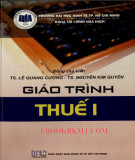 Giáo trình Thuế I: Phần 2