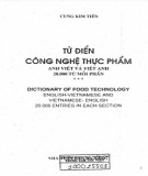 Từ điển Anh Việt và Việt Anh chuyên ngành công nghệ thực phẩm: Phần 1