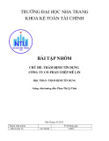Bài tập nhóm Thẩm định tín dụng: Thẩm định tín dụng công ty cổ phần thép Mê Lin