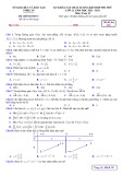 Đề thi thử tốt nghiệp THPT môn Toán năm 2022-2023 có đáp án - Sở GD&ĐT Nghệ An