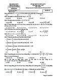 Đề thi thử tốt nghiệp THPT môn Toán năm 2022-2023 có đáp án (Lần 2) - Trường THPT chuyên Hạ Long