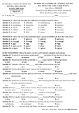 Đề thi học kì 2 môn Tiếng Anh lớp 10 năm 2022-2023 - Trường THPT chuyên Lương Thế Vinh, Đồng Nai