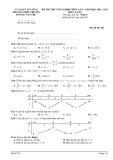 Đề thi thử tốt nghiệp THPT môn Toán năm 2022-2023 (Lần 2) - Trường THPT chuyên Hoàng Văn Thụ