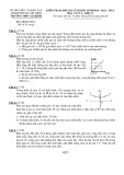 Đề thi học kì 2 môn Vật lí lớp 11 năm 2022-2023 - Trường THPT Gia Định, TP. Hồ Chí Minh