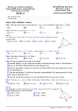 Đề thi học kì 2 môn Toán lớp 11 năm 2022-2023 có đáp án - Trường THPT chuyên Lương Thế Vinh, Đồng Nai