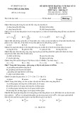 Đề thi học kì 2 môn Vật lý lớp 12 năm 2022-2023 - Trường THPT số 2 Bảo Thắng (Đề minh họa)