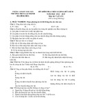 Đề thi giữa học kì 2 môn Vật lý lớp 8 năm 2022-2023 có đáp án - Trường THCS Lai Thành