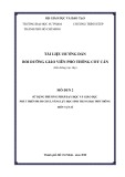 Tài liệu hướng dẫn bồi dưỡng giáo viên phổ thông cốt cán - Mô đun 2: Sử dụng phương pháp dạy học và giáo dục phát triển phẩm chất, năng lực học sinh trung học phổ thông môn Vật lí