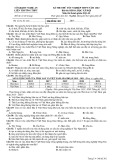Đề thi thử tốt nghiệp THPT môn Địa lí năm 2022-2023 - Sở GD&ĐT Nghệ An (Mã đề 302)
