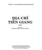 Ebook Địa chí Tiền Giang: Phần 1