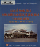 Ebook Lịch sử phong trào công nhân lao động và công đoàn tỉnh Bình Dương (từ đầu thế kỷ XX đến 30-4-1975): Phần 1