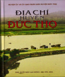 Ebook Địa chí huyện Đức Thọ: Phần 1