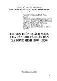 Ebook Truyền thống cách mạng của Đảng bộ và nhân dân xã Đông Minh (1999-2020)