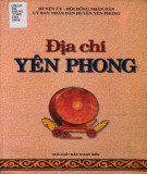 Ebook Địa chí Địa Phong: Phần 1