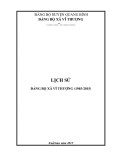 Ebook Lịch sử Đảng bộ xã Vĩ Thượng (1945-2015)