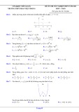 Đề ôn thi tốt nghiệp THPT môn Toán năm 2023 - Trường THPT Phan Việt Thống