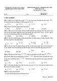 Đề thi học kì 2 môn Vật lý lớp 10 năm 2022-2023 - Trường THPT Phan Ngọc Hiển