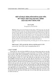 Một số hoạt động bồi dưỡng giáo viên mỹ thuật đáp ứng chương trình giáo dục phổ thông mới