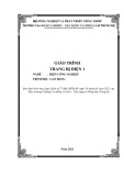 Giáo trình Trang bị điện 1 (Nghề: Điện công nghiệp - Trình độ: Cao đẳng) - Trường CĐ Cơ điện-Xây dựng và Nông lâm Trung bộ