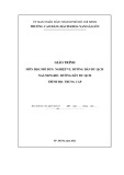 Giáo trình Nghiệp vụ hướng dẫn du lịch (Nghề: Hướng dẫn du lịch - Trình độ: Trung cấp) - Trường CĐ bách khoa Nam Sài Gòn