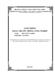 Giáo trình Mạng truyền thông công nghiệp (Nghề: Điện công nghiệp - Trình độ: Cao đẳng) - Trường CĐ Cơ điện-Xây dựng và Nông lâm Trung bộ