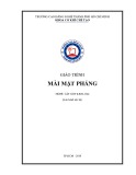 Giáo trình Mài mặt phẳng (Nghề: Cắt gọt kim loại) - Trường CĐ nghề Thành phố Hồ Chí Minh