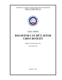 Giáo trình Bào rãnh cắt đứt, rãnh chốt đuôi én (Nghề: Cắt gọt kim loại) - Trường CĐ nghề Thành phố Hồ Chí Minh