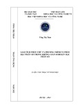 Luận văn Thạc sĩ Toán học: Giải tích phân thứ và phương trình vi phân bậc phân số trong không gian sobolev bậc phân số